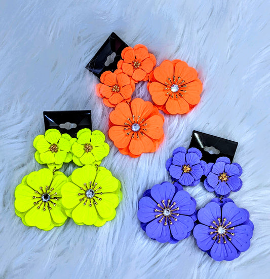 Bloom Floral Earrings